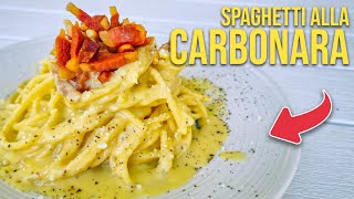 How to Make SPAGHETTI alla CARBONARA Like a Roman Best Recipe on Youtube [upl. by Bartley177]