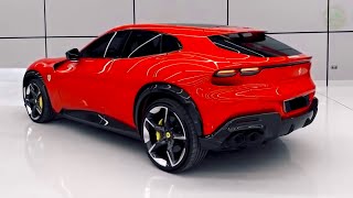 2025 Ferrari Purosangue Worlds First 725hp V12 SUV Interior and Exterior In Details 4K [upl. by Koran]