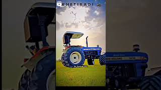 Apfarming002 khetibadi newhollend363055hptractor [upl. by Natanoy125]