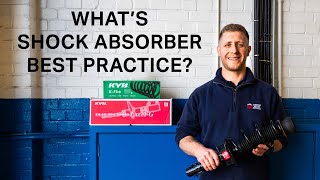 Shock Absorber Best Practice with KYB Shocks  Review [upl. by Eylsel]