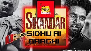 Sikandar Sidhu Moose Wala Ai X Baaghi Latest New Punjabi songs 2024 [upl. by Aiekat]