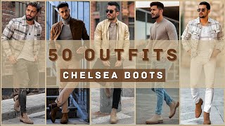 50 Ways to Style Chelsea Boots Outfit Ideas  Mens Fashion [upl. by Hasheem]