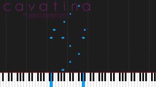 How to play Cavatina by John Williams on Piano Sheet Music [upl. by Edia105]