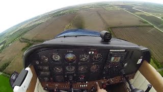 Full Length Flight  Touch amp Goes  Cessna 172 Skyhawk [upl. by Alleciram]