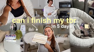 can i finish my august TBR in 5 days 🏃🏻‍♀️📚  reading vlog [upl. by Teews]