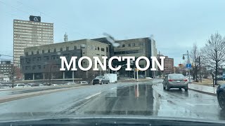 Moncton New Brunswick Canada Downtown area [upl. by Rudiger]