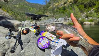 How to Fish Trout for Beginners in Rivers and Streams  Catch and Cook [upl. by Essyle]