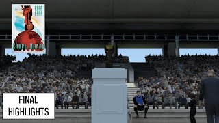 1938 World Cup FINAL Match Highlights  Historic Football Simulation [upl. by Ahseyk]