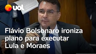 Flávio Bolsonaro sobre plano para executar Lula e Moraes Quem nunca teve vontade de matar alguém [upl. by Othilia]