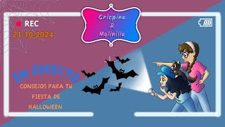 Crispina amp Molinilla  Consejos para tu fiesta de Halloween 21102024 🧟‍♀️ [upl. by Ojeillib]