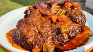 OSSO BUCO RECIPE  HOW TO MAKE BEEF SHANKS [upl. by Fabri777]