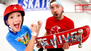 My Son BEAT ME IN SKATE [upl. by Baptista]