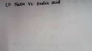 Calculations of Acid Base Titration class XI a NaOH and Oxalic acid b Na2CO3 and HCl [upl. by Hinch]