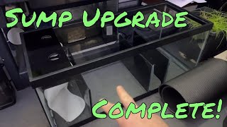 Transformation Complete Aquarium Sump Upgrade Finished [upl. by Townie667]