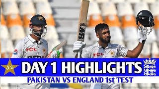 Pakistan vs England  England Tour of Pakistan  1st Test  Day 1 2 2024  Highlights [upl. by Crescantia]