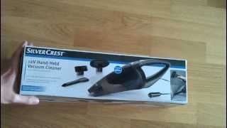 UNBOXING odkurzacz samochodowy z Lidl Polska Silver Crest 12V HandHeld Vacuum Cleaner [upl. by Kubetz]