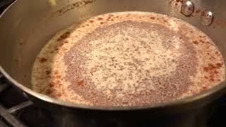 KETO Sugar Free Eggnog Sweetened With Erythritol Home made [upl. by Eidoc]