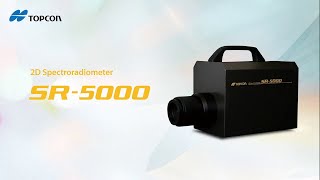 SR5000 2D Spectroradiometer  TOPCON TECHNOHOUSE [upl. by Burroughs]