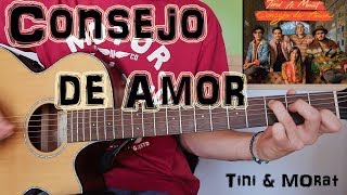 Cómo tocar quotConsejo de Amorquot TINI amp Morat en Guitarra TUTORIAL FÁCIL [upl. by Adair]