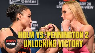 Holly Holm vs Raquel Pennington Breakdown  UFC 246 Unlocking Victory  ESPN MMA [upl. by Narba]