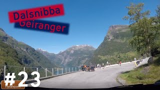 Dalsnibba  Geiranger Driving Norway 23 [upl. by Etteinotna]