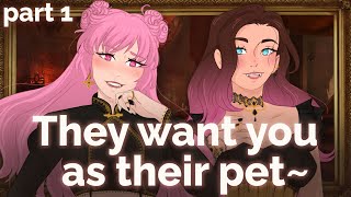 ASMR Audio Roleplay  Dominant vampire sisters make you their pet part 1 with TheoLucia [upl. by Arretahs]