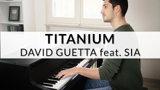 Titanium  David Guetta feat Sia  Piano Cover  Sheet Music [upl. by Nottnerb318]