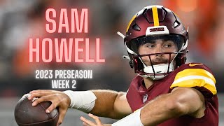 Sam Howell Highlights vs Ravens  1925 188 yds 2 TDS  2023 NFL Preseason Week 2 [upl. by Jolanta]