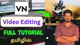 VN Video Editor Full Tutorial Tamil  How To Use VN App in Tamil  VN Basic Editing Tamil [upl. by Alphonso]