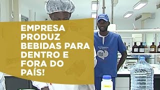 Empresa angolana produz bebidas para dentro e fora do país [upl. by Oigres599]