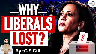 US Election Results 2024 Why Kamala Harris Lost against Trump  Presidential Election  UPSC [upl. by Oigroig]