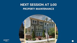 Arlington County Property Maintenance Panel [upl. by Zullo]