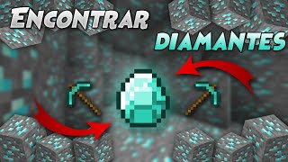 Guía de Minecraft Como Encontrar Diamantes Fácil y Rápido Cualquier Versión [upl. by Norvin]