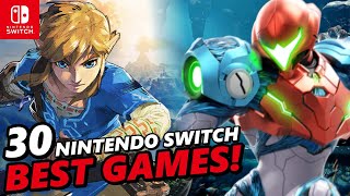 30 BEST Single Player Nintendo Switch Games [upl. by Geoff]