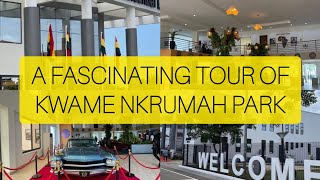 A Tour To The Kwame Nkrumah Memorial Park Captured by Kofi Kay [upl. by Wsan]