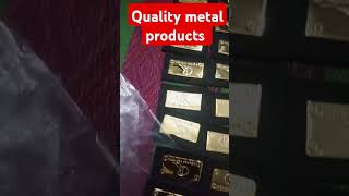 Metal cus logo  with leather patch viralvideo video viralshorts viralvideo viralvideo [upl. by Mure]