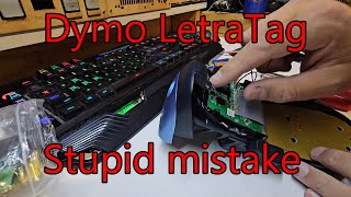 Dymo LetraTag Teardown because Im stupid [upl. by Eened]