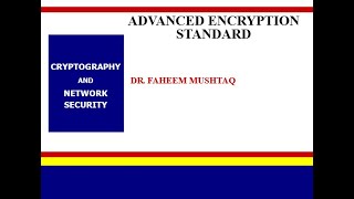 Advanced Encryption Algorithm AES  Rijndael Algorithm AES 1  2 [upl. by Atiran907]