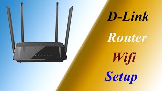 Dlink Wifi Router Setup Kaise Kare  How To Configure Dlink Router Wifi [upl. by Ilek]