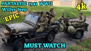 RocHobby 1941 MB Willys Jeep  quotMUST WATCHquot 16 scale CUSTOM RC crawler rochobby rccar 4x4 [upl. by Netsirhc]