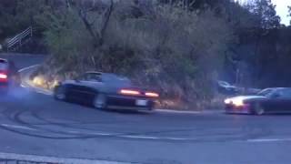 japan illegal street drift touge course JZX90 JZX100 ツアラーv [upl. by Denie]