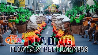 TIAONG Quezon Street Dancers and Float  Niyogyugan Festival Grand Parade 2023 [upl. by Yrrek]