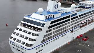 OCEANIA SIRENA IN LEITH DOCKS [upl. by Fanchette]