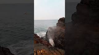 Blow Hole Sri lanka  හුම්මානය [upl. by Assirral789]