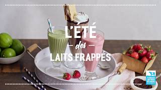 Laits frappés dété  Calendrier du lait 2018 [upl. by Matthus]