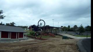 Lewis Jones Dirt Jumps at Hamilton BMX Track [upl. by Mendel880]