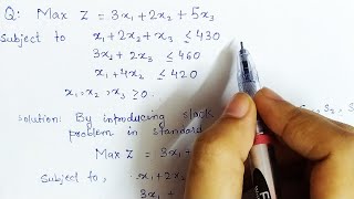 Lec 6 Simplex Method Maximization Problem In Hindi  Solve an example  Operation Research [upl. by Yusem]