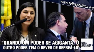 Deputada Chris Tonietto expõe necessidade de ação do parlamento ‘quando um Poder se agiganta [upl. by Andria300]