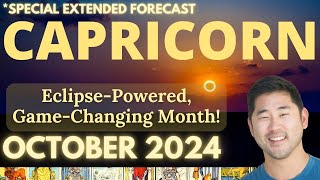 Capricorn October 2024  THIS IS IT One Of Your Biggest Months So Far This Year Tarot Horoscope [upl. by Crescen]