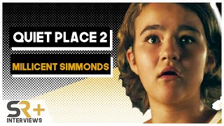 Millicent Simmonds Interview A Quiet Place 2 [upl. by Marcie]